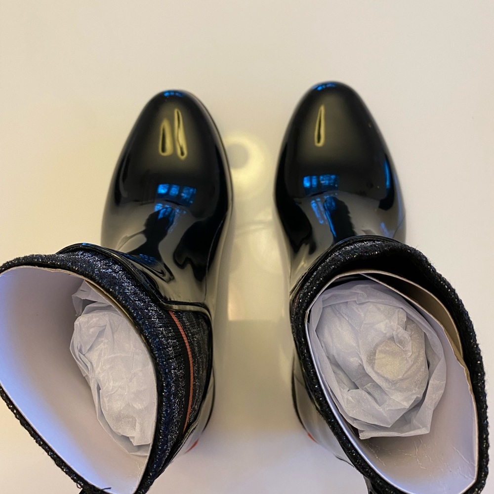 NWT Coach Rivington Rain Boots Women’s Size 5 Black - Picture 6 of 12